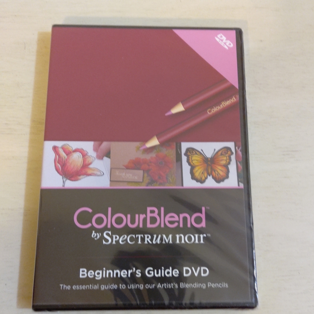NEW Color Blend DVD by Spectrum Noir, To Guide Artists Blending Pencils
